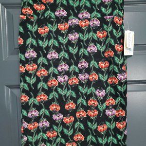 LuLaRoe Medium floral Cassie skirt